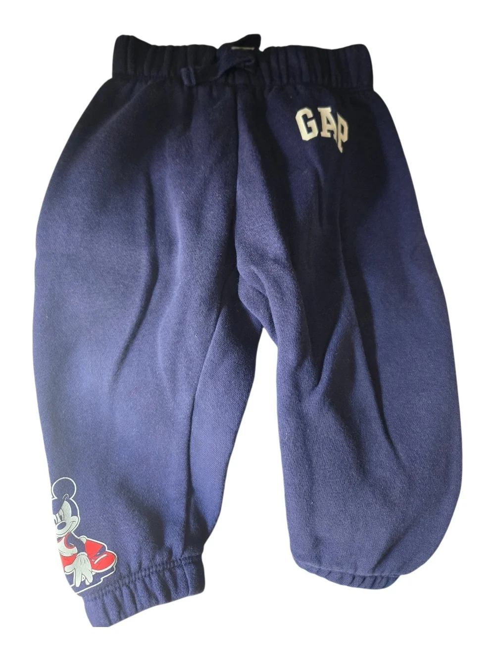 GAP Baby Navy Disney Sweatshirt Top & Bottoms Bundle